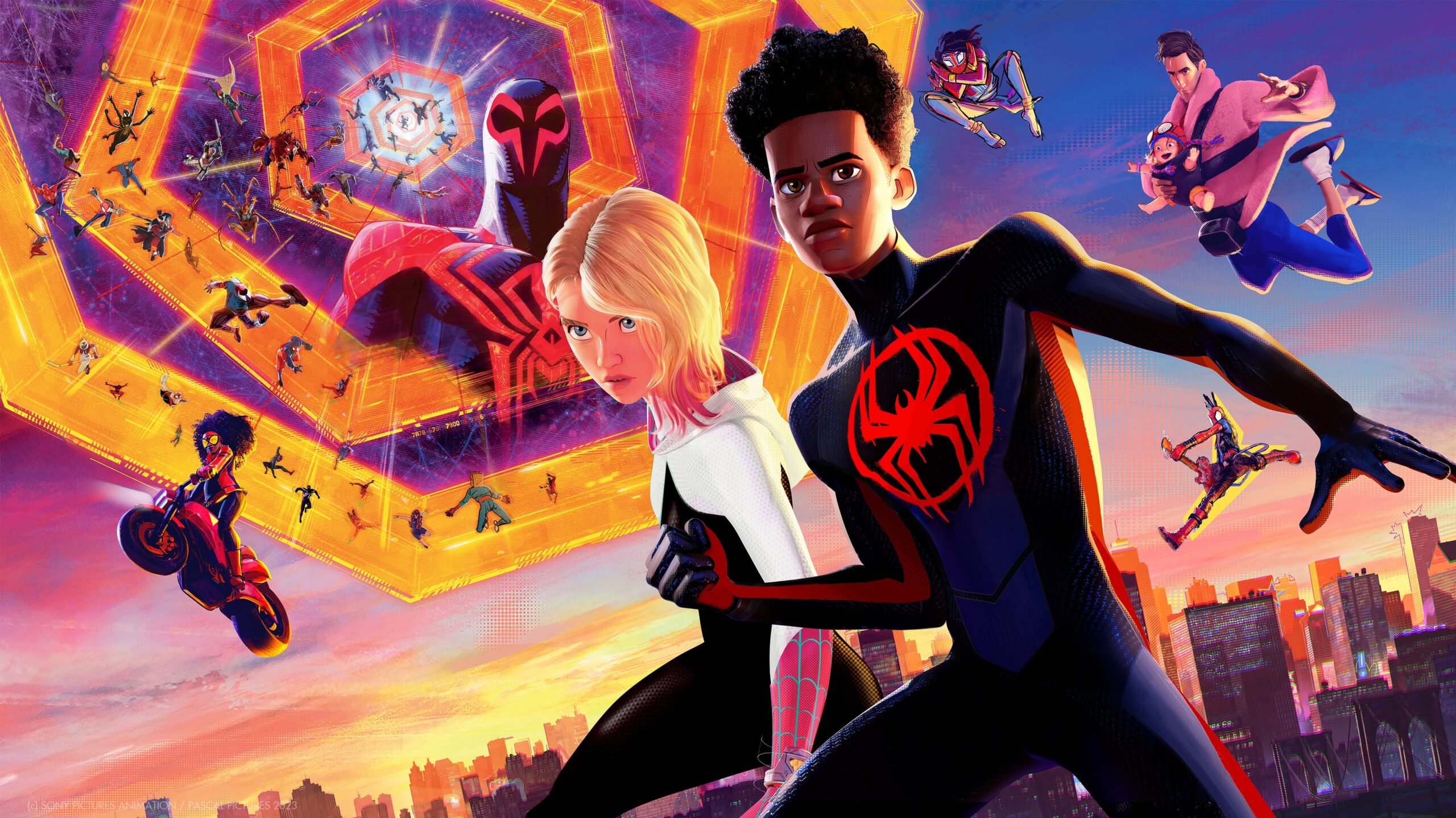 Spider-Man: Across the Spider-Verse Backdrop